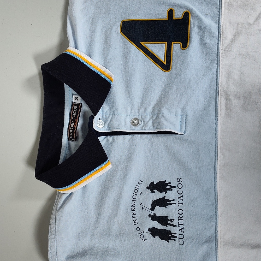 Argentina Cuatro Tacos International Polo Team Ruby Jersey S - Picture 3 of 10